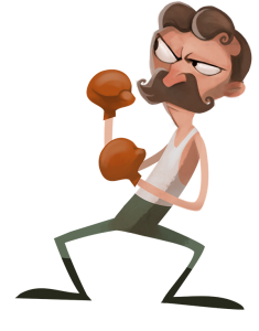 Fisticuffs Touch boxer
