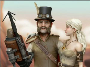 Steam Tower Touch man vrouw