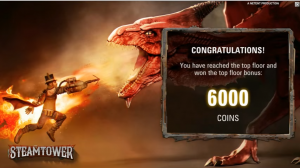 Steam Tower Touch draak