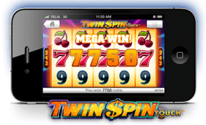 Twin Spin Touch op je mobiel
